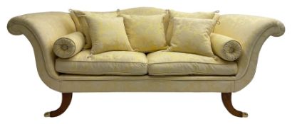 Regency design two seat sofa