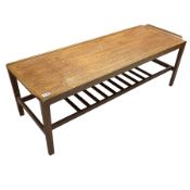 Remploy teak coffee table