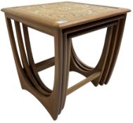 G-Plan - 'Astro' nest of three teak occasional tables