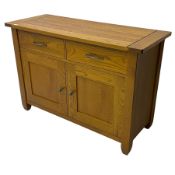 Oak side cabinet