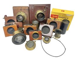 Selection of Brass Camera Lenses