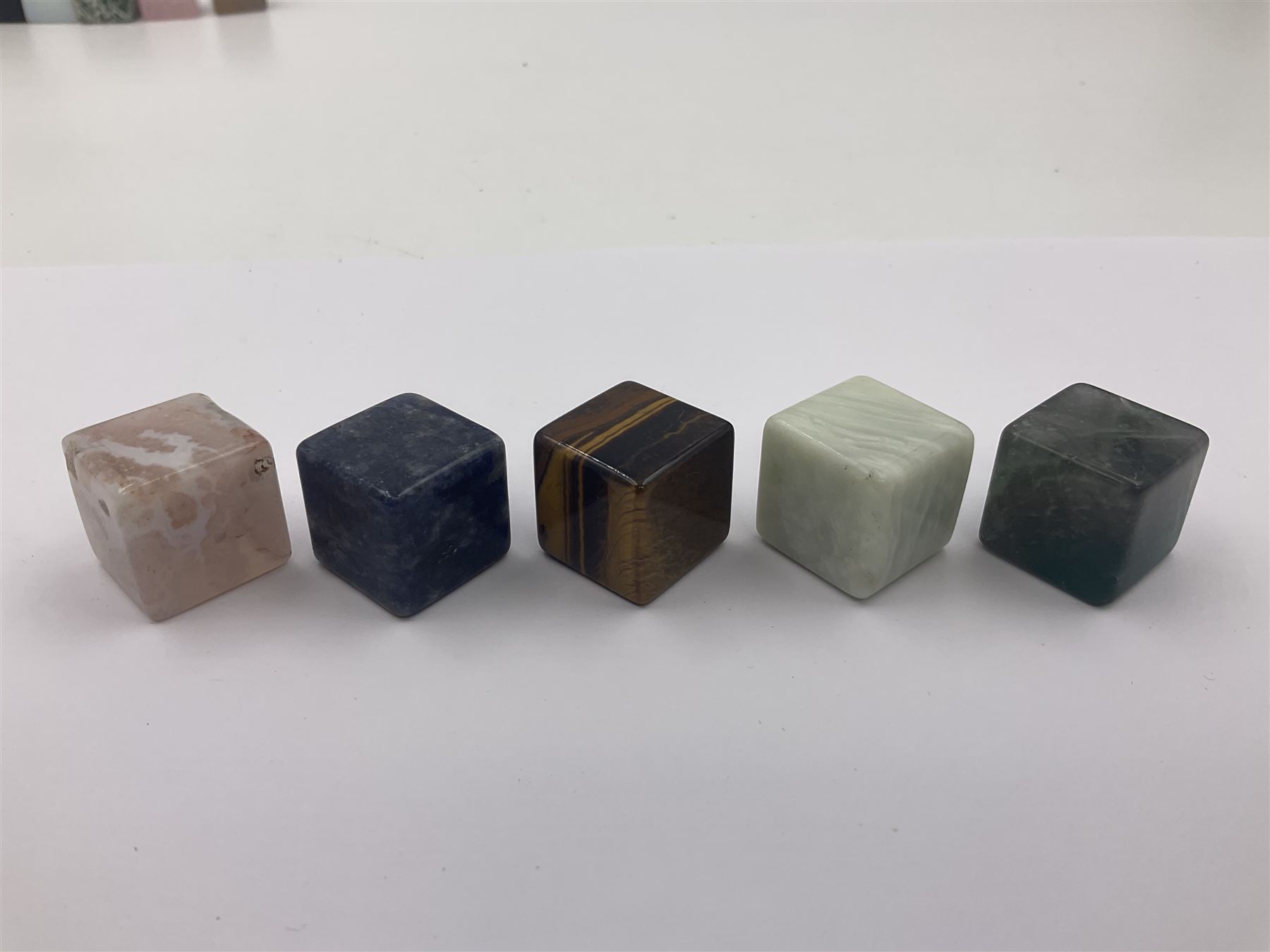 Fifteen cube mineral specimens - Image 4 of 10