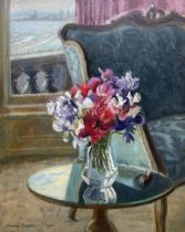 Deryck Stephen Crowther (Northern British 1922-2007): 'Flowers from a Friend'