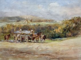 Robert Jobling (Staithes Group 1841-1923): Ploughing the Fields