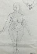 Roger de la Fresnaye (French 1885-1925): Female Nude Study