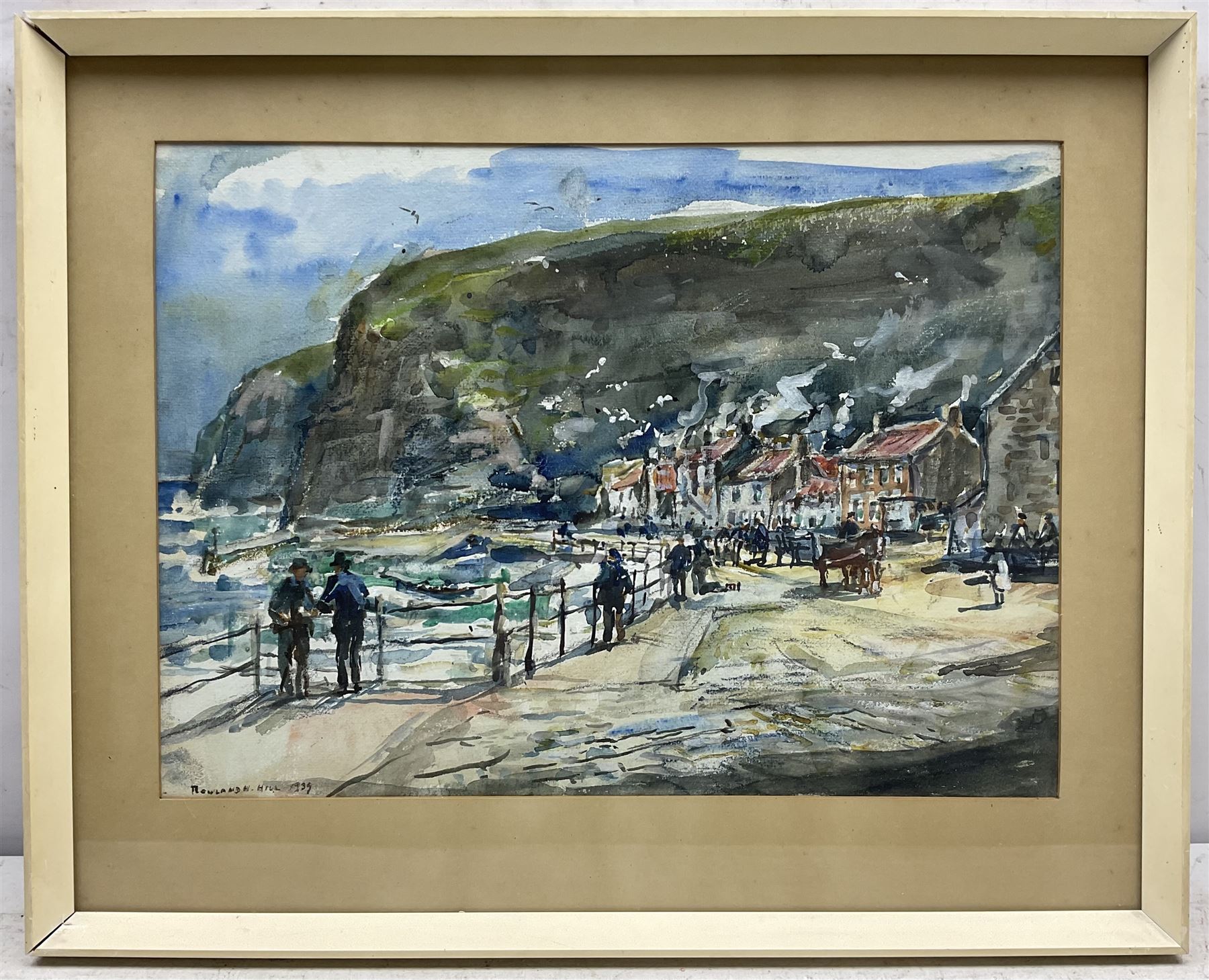 Rowland Henry Hill (Staithes Group 1873-1952): Staithes Looking East and West - Image 5 of 7