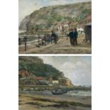 Ernest Higgins Rigg (Staithes Group 1868-1947): Staithes and Runswick Bay