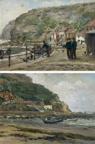 Ernest Higgins Rigg (Staithes Group 1868-1947): Staithes and Runswick Bay