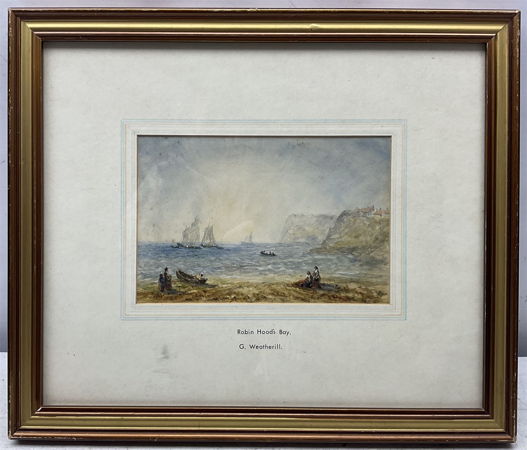 George Weatherill (British 1810-1890): Robin Hood's Bay - Image 2 of 3