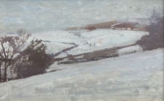 John Sergeant (British 1937-2010): Winter Landscape