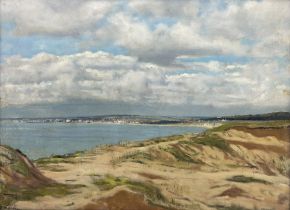 Walter Goodin (British 1907-1992): Bridlington Town and Bay from Sewerby