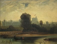 Sam Bough RSA RSW (Scottish 1822-1878): 'Windsor Castle'
