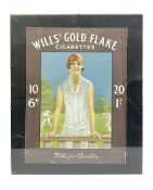 Wills Gold Flake Cigarettes advertising board