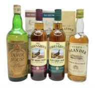 Four bottles of blended Scotch whisky