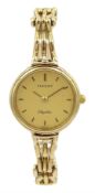 Tissot ladies 9ct gold quartz wristwatch