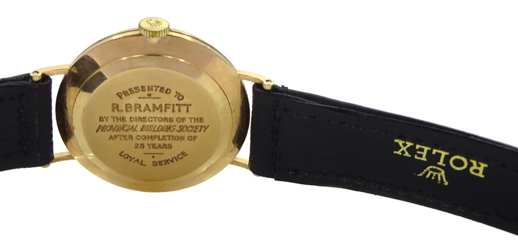 Rolex Precision gentleman's 9ct gold manual wind presentation wristwatch - Image 5 of 8