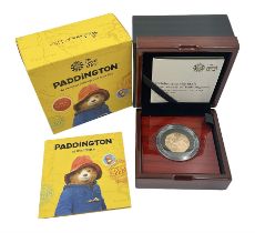 The Royal Mint United Kingdom 2018 'Paddington at the Palace' gold proof fifty pence coin
