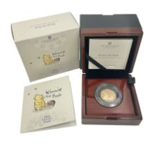 The Royal Mint United Kingdom 2020 'Classic Pooh Winnie the Pooh' gold proof fifty pence coin