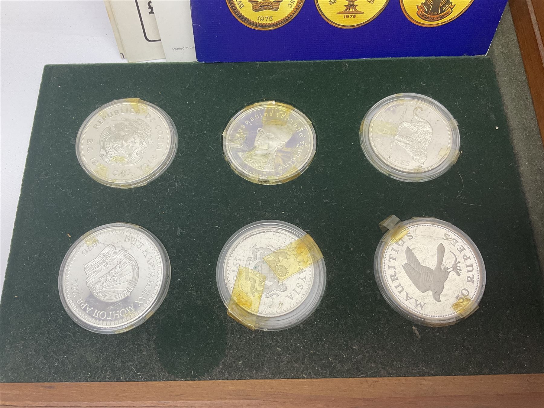 The Royal Mint 'Conservation Coin Collection' formed of twenty-four silver proof coins - Image 3 of 9