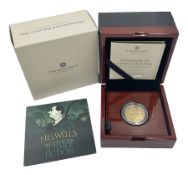 The Royal Mint United Kingdom 2021 'Celebrating the Life and Work of H.G. Wells' gold proof two poun