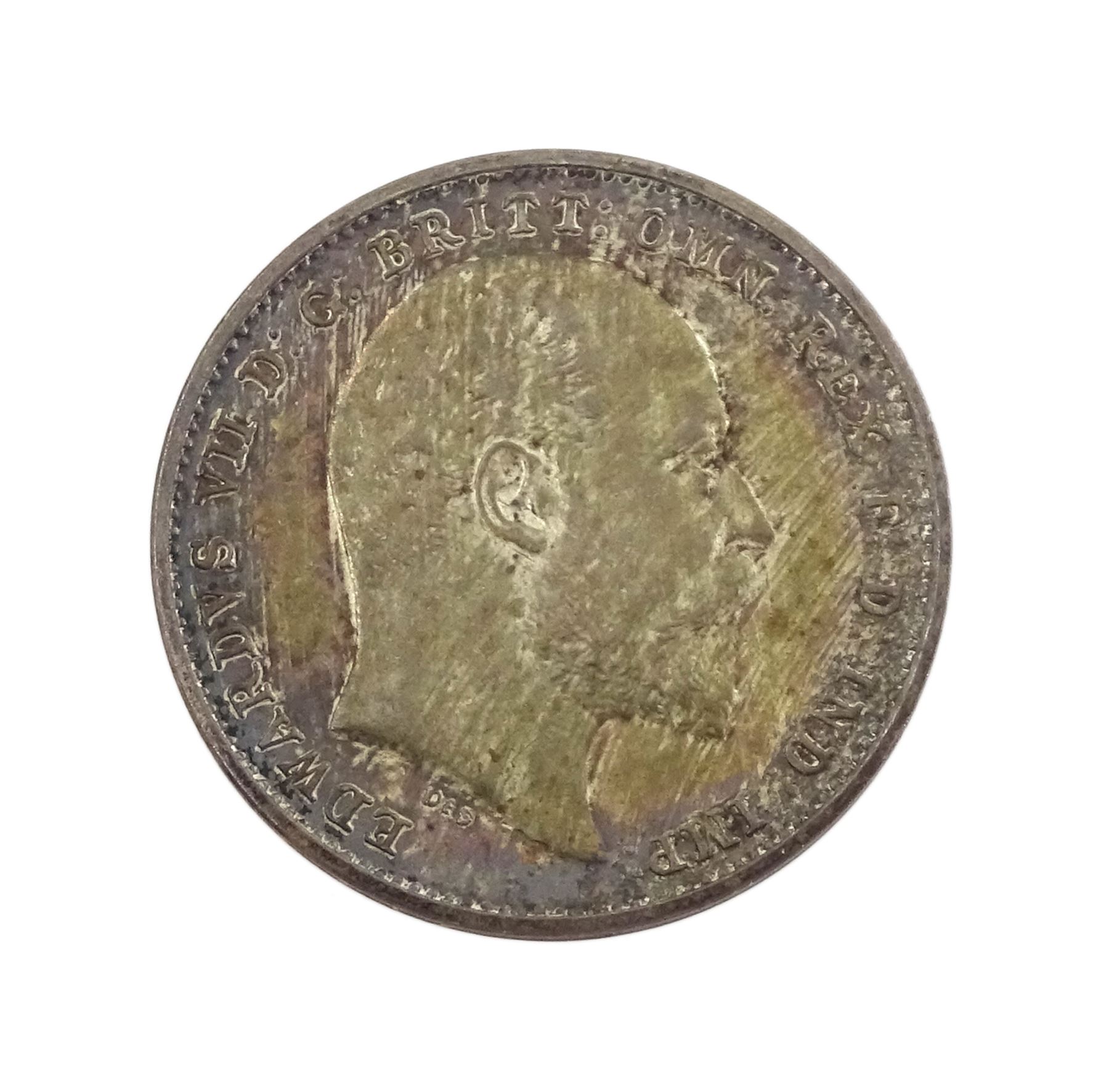 King Edward VII 1902 matt proof short coin set - Image 20 of 26