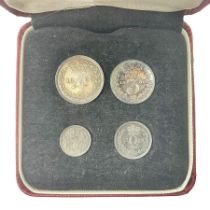 Queen Victoria 1886 maundy coin set