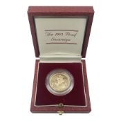 Queen Elizabeth II 1983 gold proof full sovereign coin