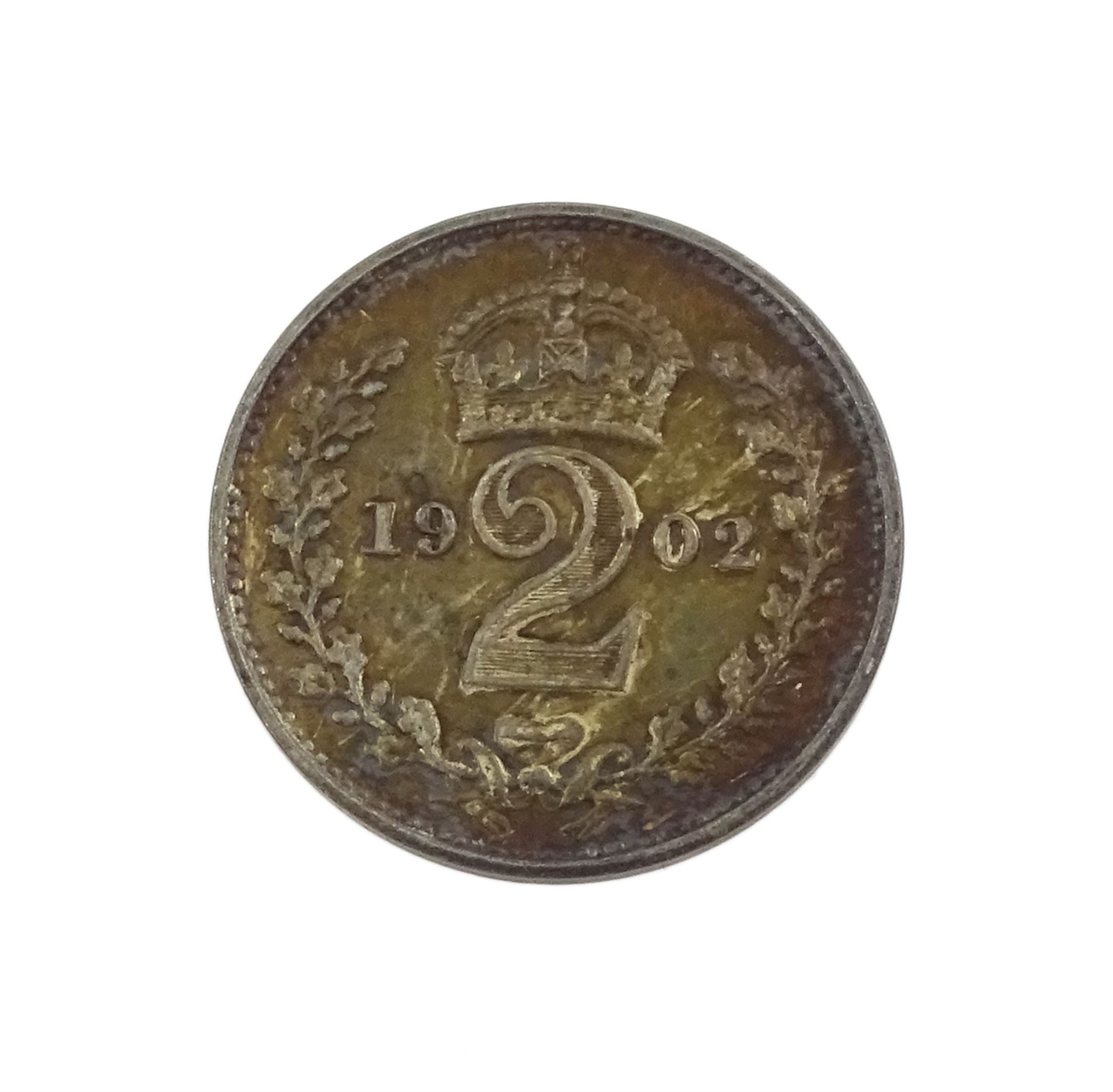 King Edward VII 1902 matt proof short coin set - Image 23 of 26