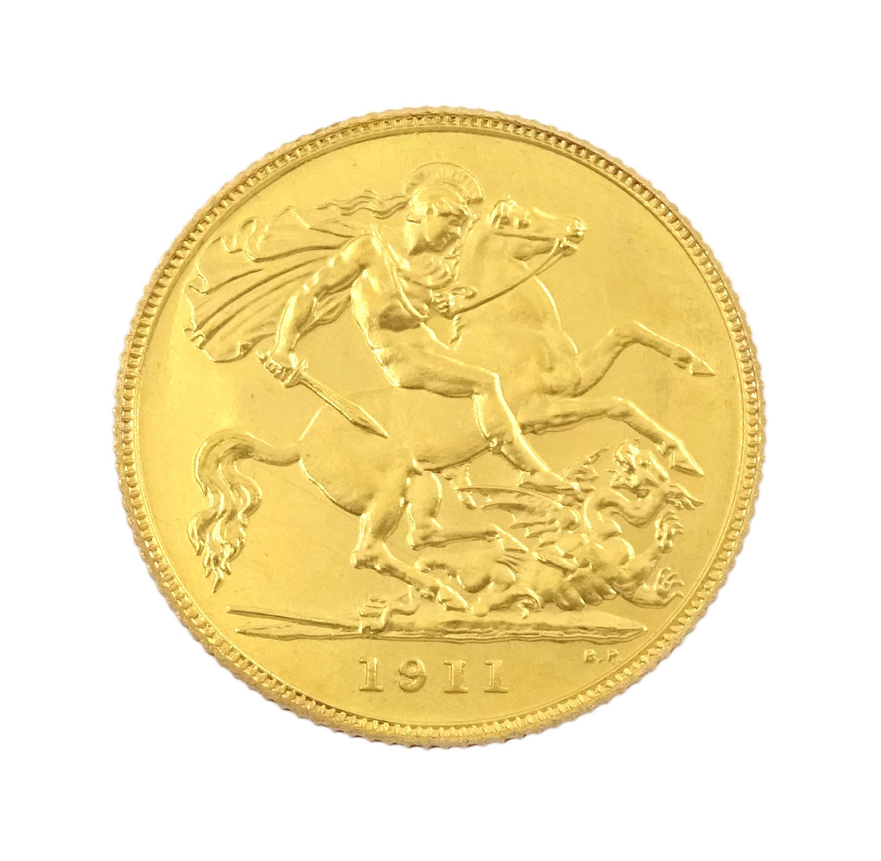 King George V 1911 proof short coin set - Image 7 of 24