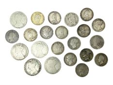 Approximately 150 grams of Great British pre 1920 silver coins