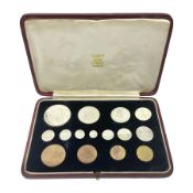 King George VI 1937 specimen coin set