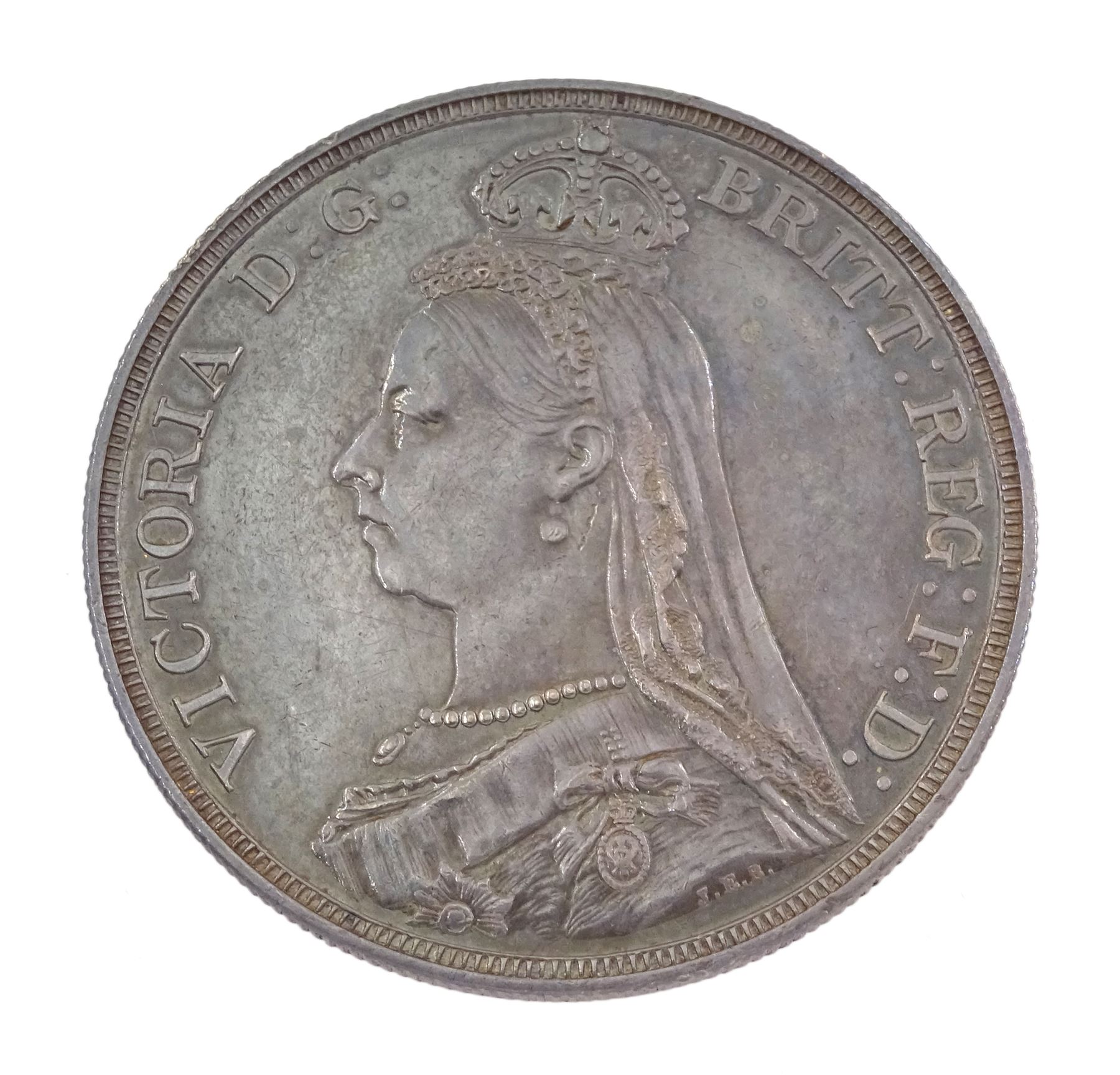 Queen Victoria 1887 specimen coin set - Image 13 of 27