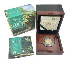 The Royal Mint United Kingdom 2020 'Tales of the Earth Hylaeosaurus' gold proof fifty pence coin
