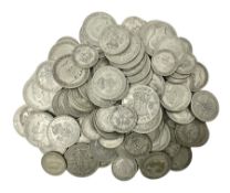 Approximately 1050 grams of Great British pre 1947 silver coins