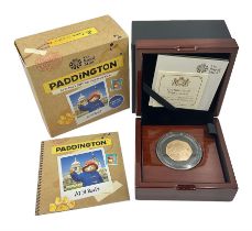 The Royal Mint United Kingdom 2019 'Paddington at St Paul's' gold proof fifty pence coin