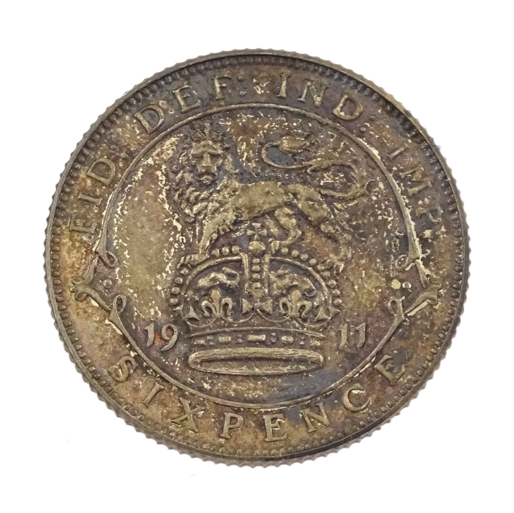 King George V 1911 proof short coin set - Image 17 of 24