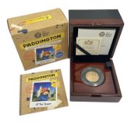 The Royal Mint United Kingdom 2019 'Paddington at the Tower' gold proof fifty pence coin