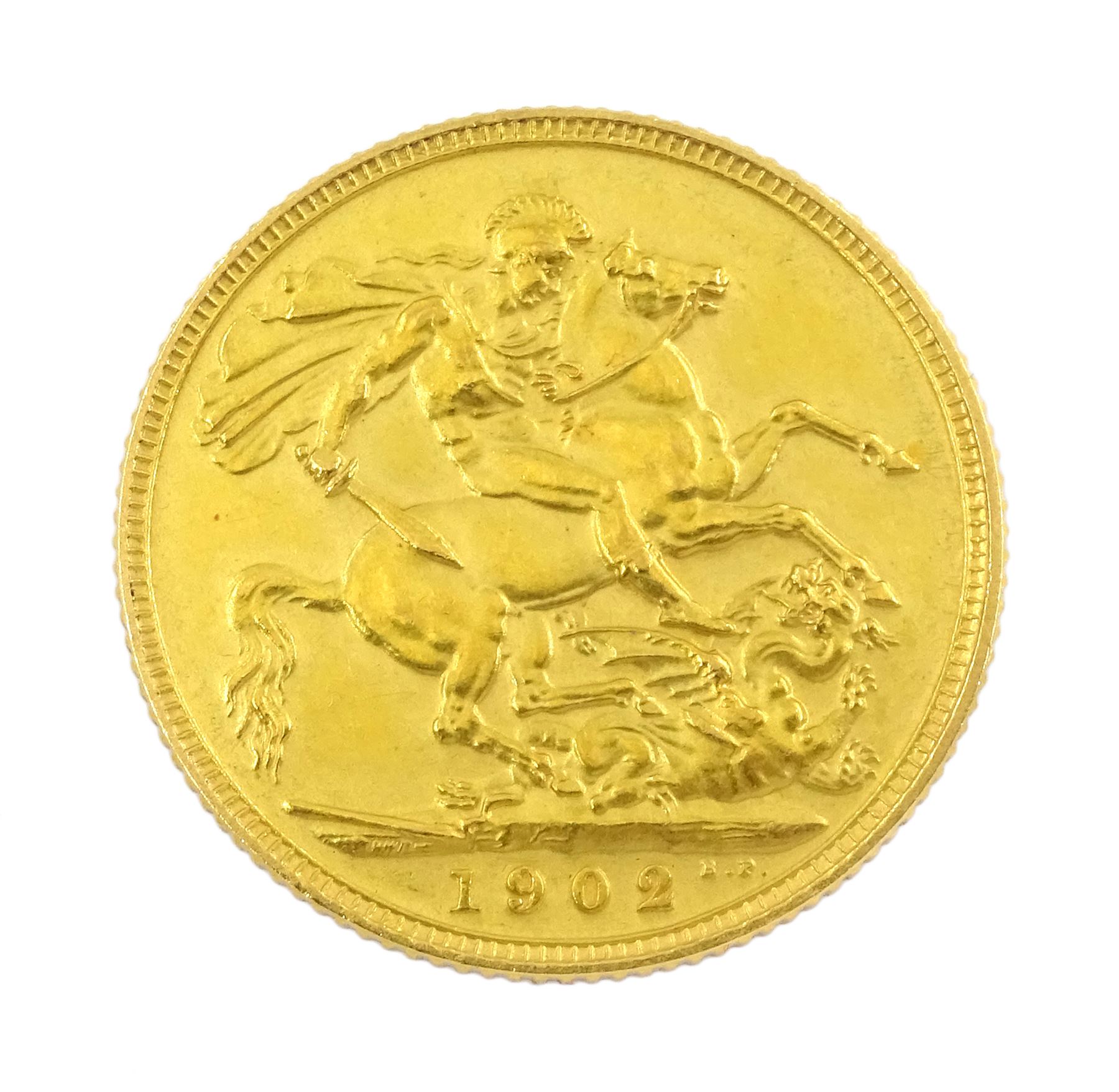 King Edward VII 1902 matt proof short coin set - Image 5 of 26