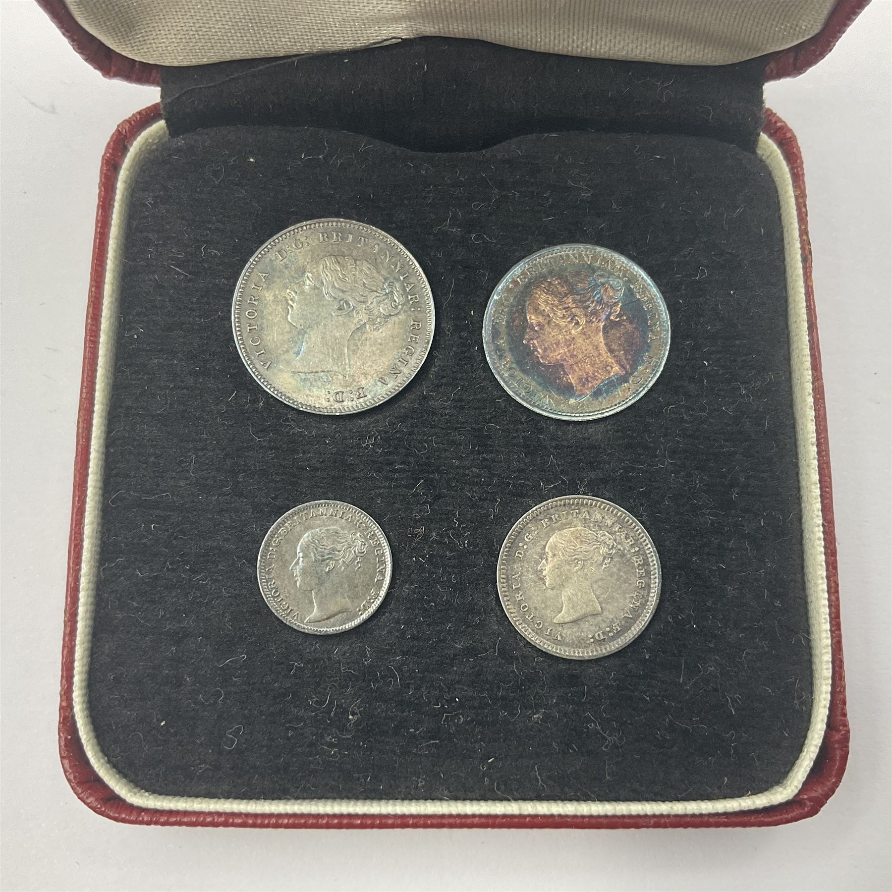 Queen Victoria 1886 maundy coin set - Image 4 of 4