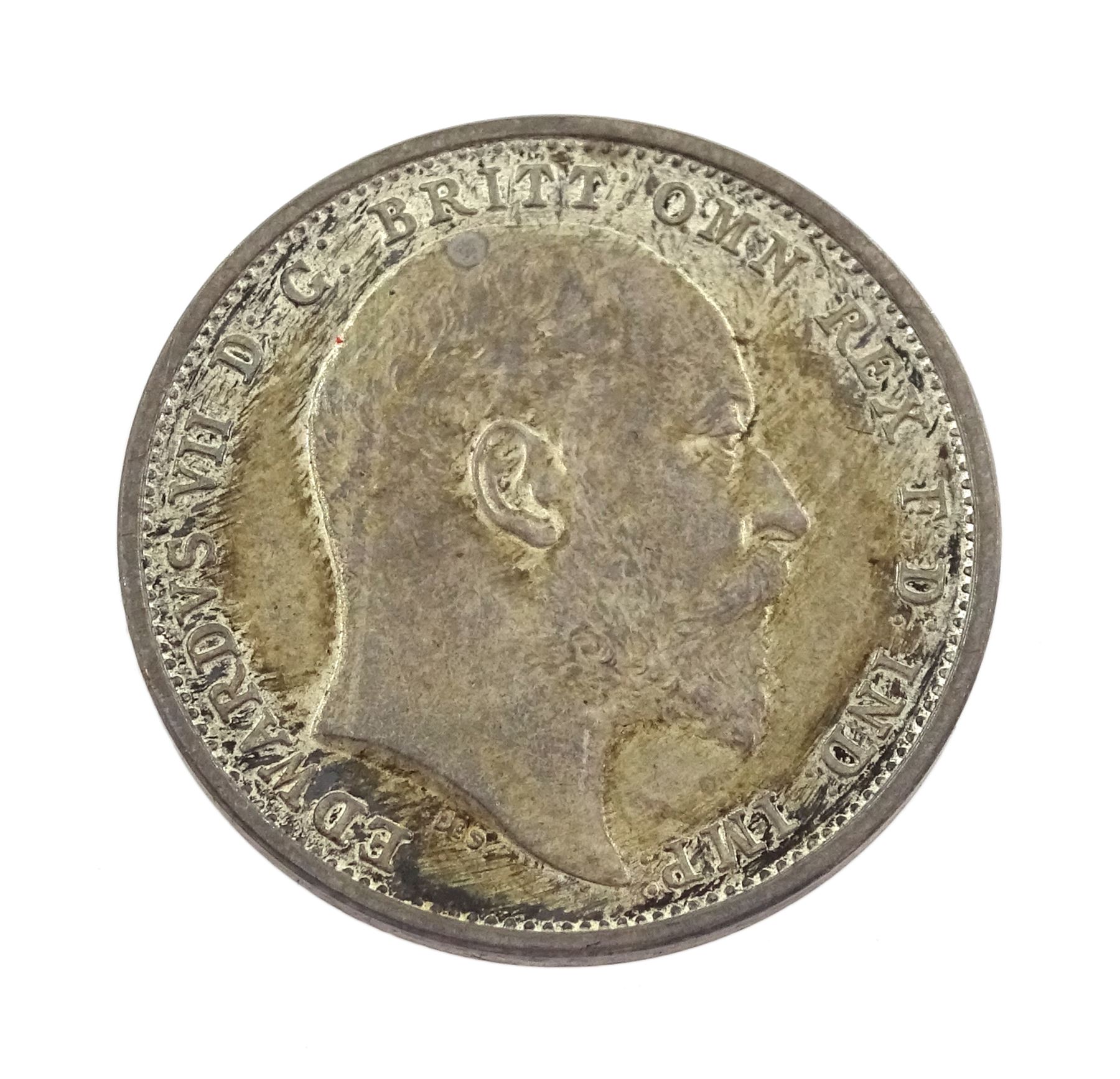 King Edward VII 1902 matt proof short coin set - Image 18 of 26