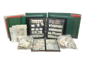 Mostly Queen Elizabeth II Great Britain and Isle of Man stamps including mint examples