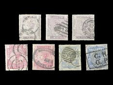 Great Britain Queen Victoria 1883-4 stamps