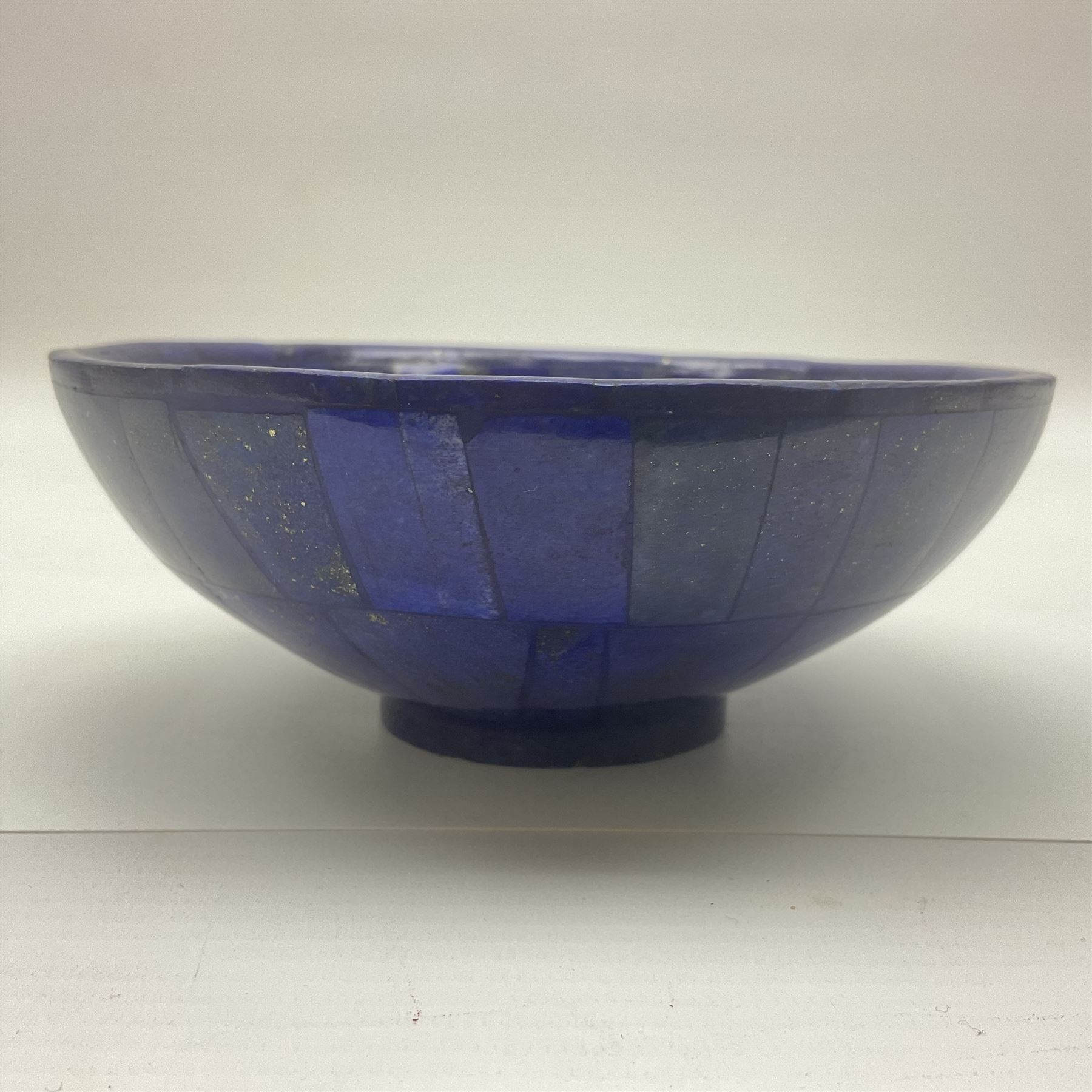 Lapis lazuli mosaic bowl - Image 3 of 4