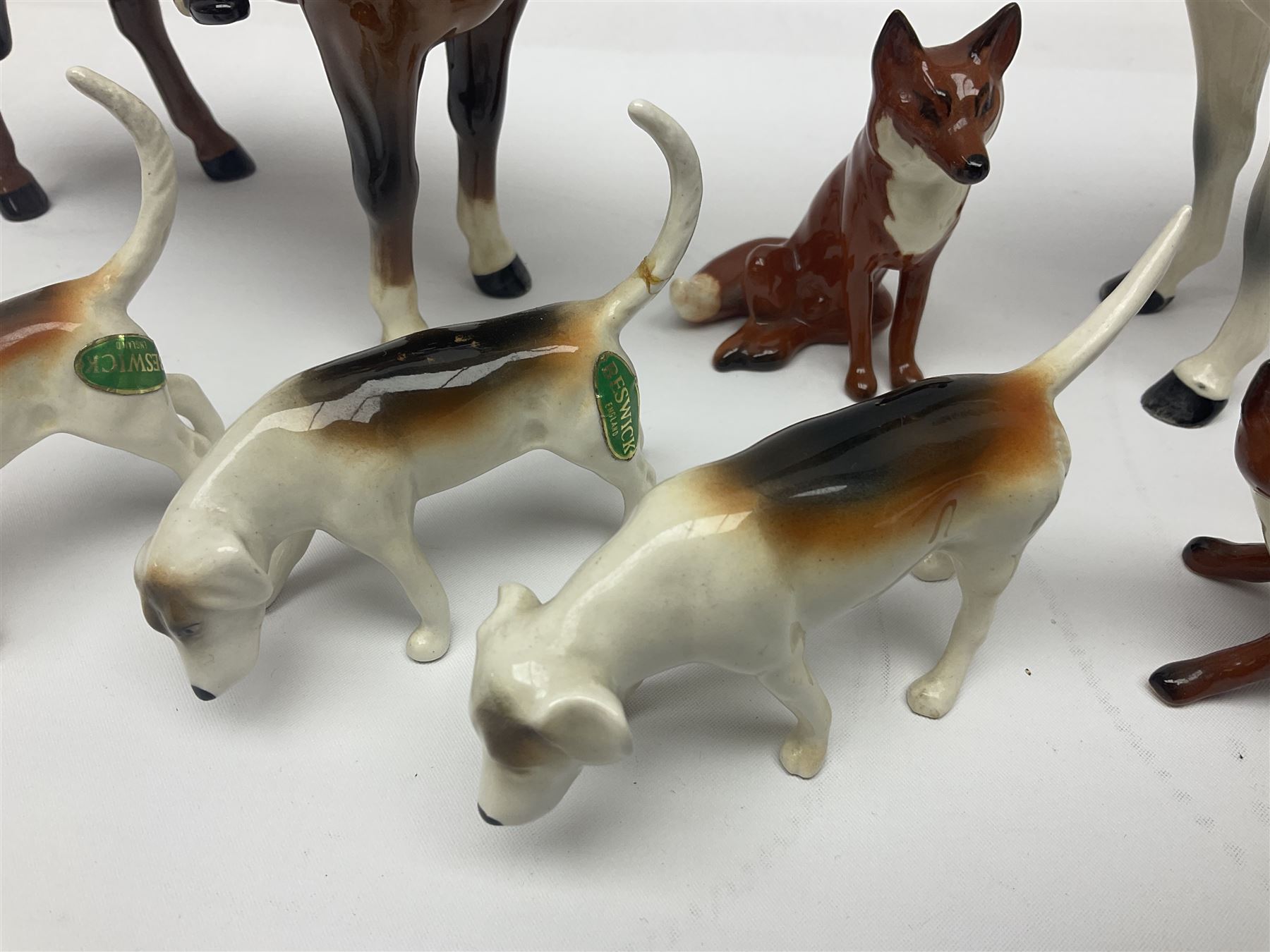 Beswick hunting group - Image 9 of 15