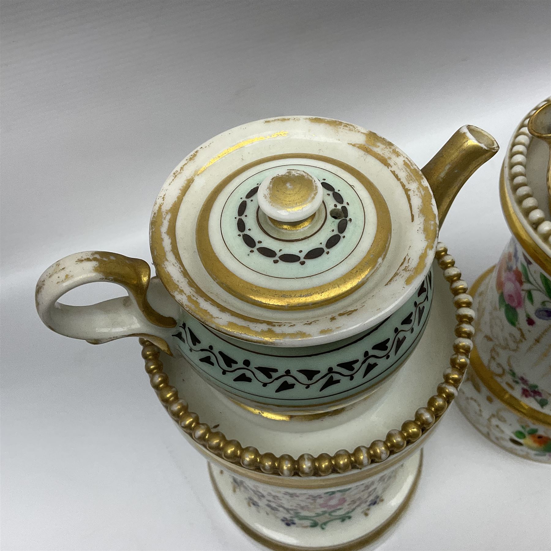 Two 19th century continental teapots and warmers - Image 2 of 20