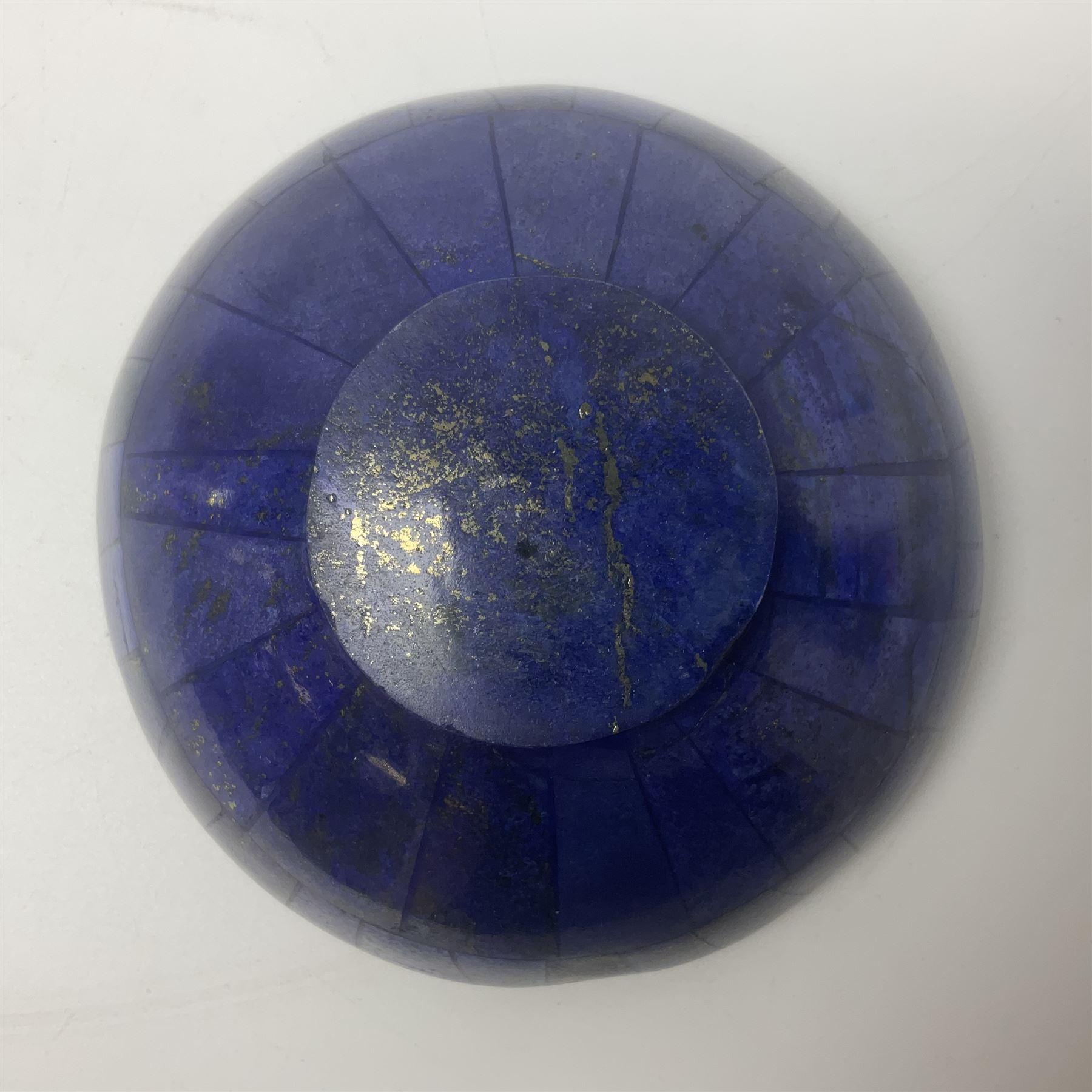 Lapis lazuli mosaic bowl - Image 4 of 4