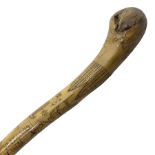 19th century walking stick