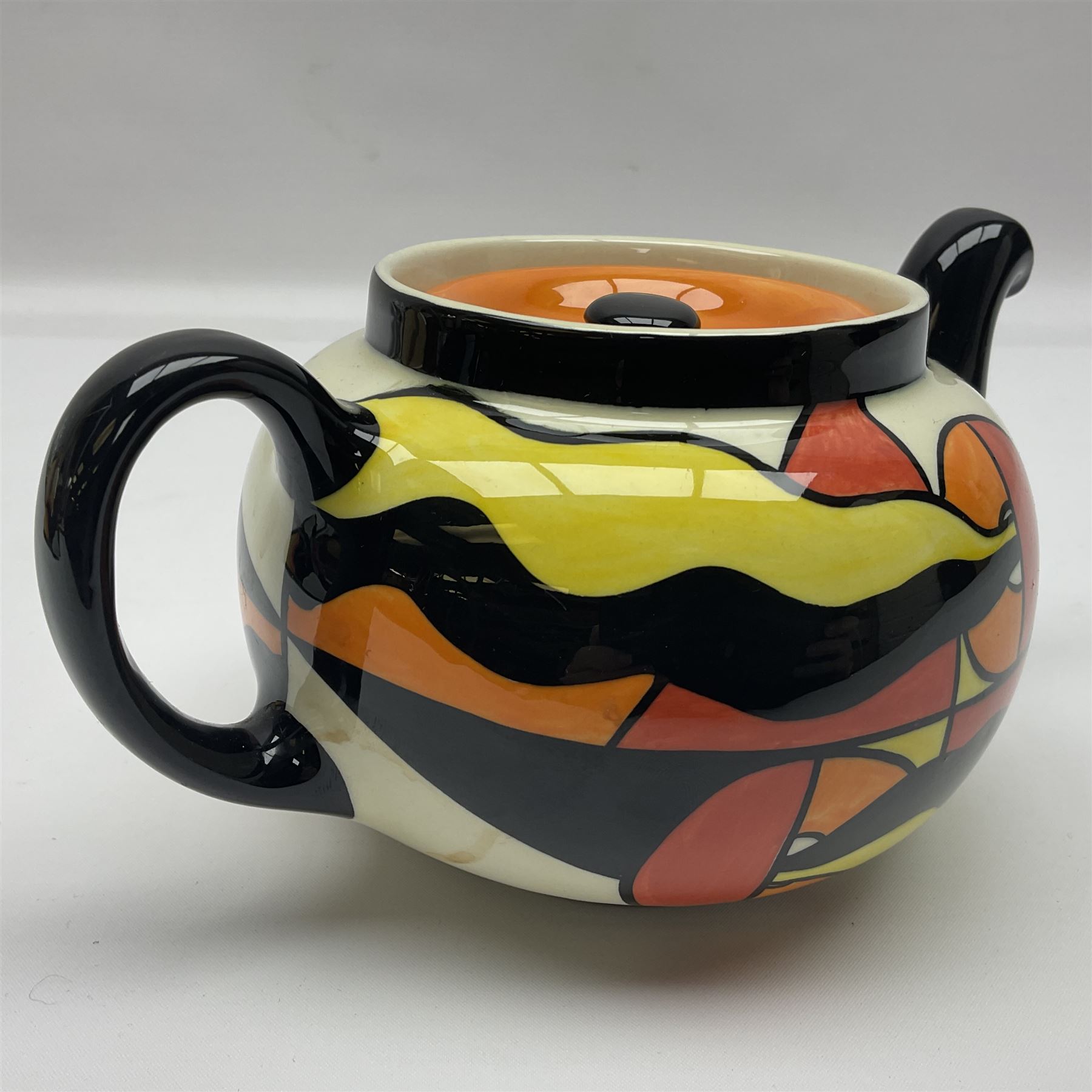 Lorna Bailey Mirage pattern teapot - Image 10 of 12