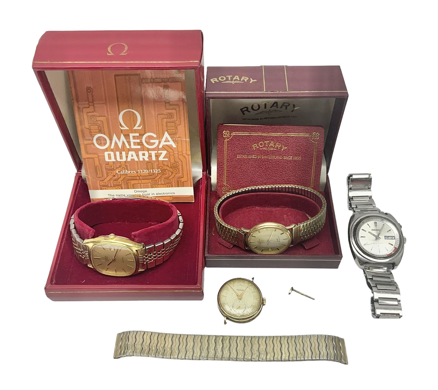 Rotary gentleman's 9ct gold manual wind wristwatch