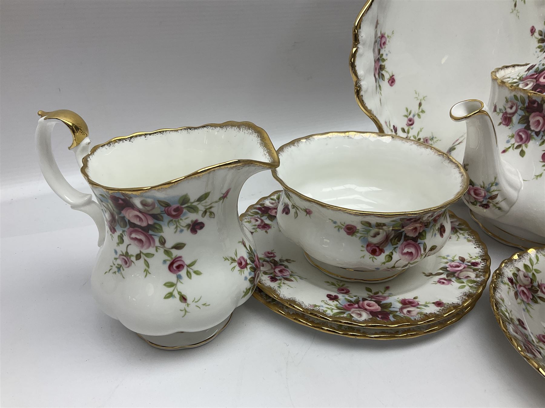 Royal Albert Cottage Garden pattern tea service for six people - Image 7 of 10